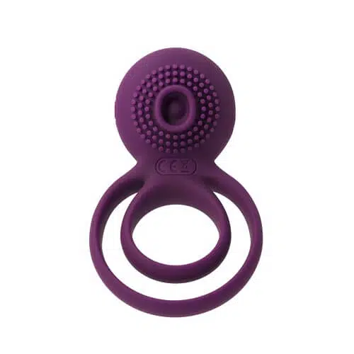 Rechargeable Silicone Vibrating Love Ring