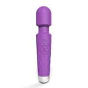 N11930 Loving Joy 20 Function Wand Vibrator Purple 1